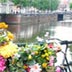 Bicicleta con flores en Amsterdam